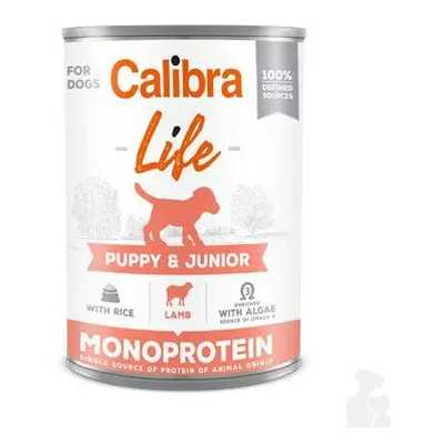 Calibra Dog Life konz.Puppy&Junior Lamb&rice 400g