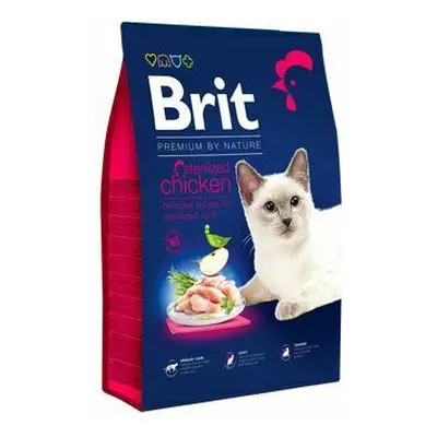 Brit Premium Cat by Nature Sterilized Chicken 800g