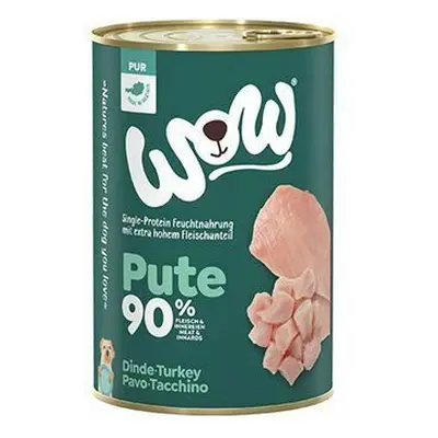 WOW konzerva PUR Krocan monoprotein 400g + Množstevní sleva