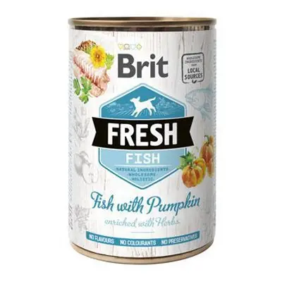 Brit Dog Fresh konz Fish with Pumpkin 400g + Množstevní sleva