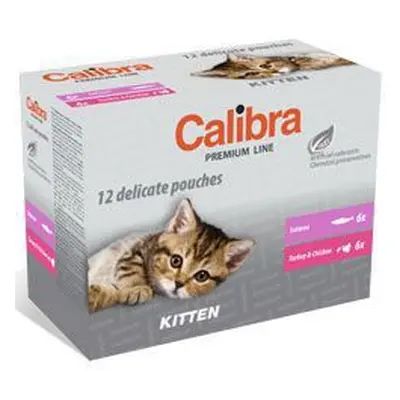 Calibra Cat kapsa Premium Kitten multipack 12x100g