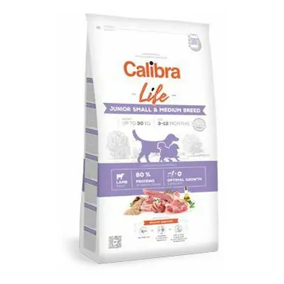 Calibra Dog Life Junior Small&Medium Breed Lamb 12kg + pamlsky zdarma