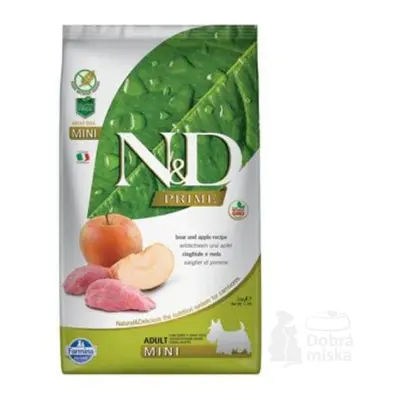 N&D PRIME DOG Adult Mini Boar & Apple 2,5kg