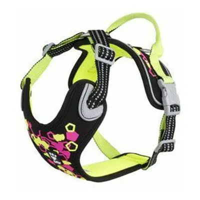 Postroj Hurtta Weekend Warrior neon 45-60cm