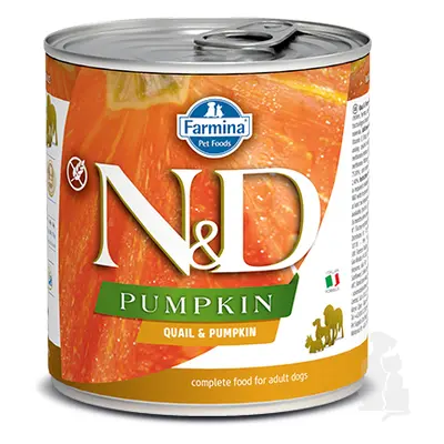 N&D DOG PUMPKIN Adult Quail & Pumpkin 285g + Množstevní sleva 1 + 1 zdarma