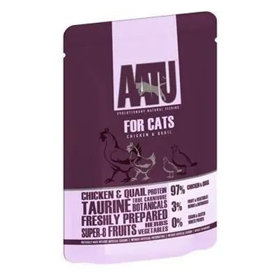 AATU Cat Chicken n Quail kaps. 85g + Množstevní sleva