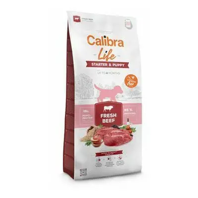 Calibra Dog Life Starter&Puppy Fresh Beef 12kg + pamlsky zdarma