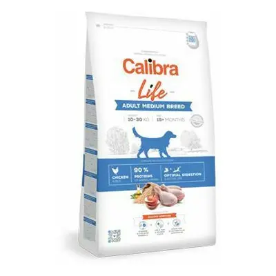 Calibra Dog Life Adult Medium Breed Chicken 12kg + pamlsky zdarma