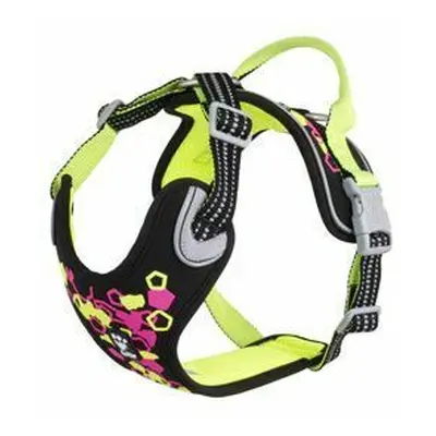 Postroj Hurtta Weekend Warrior neon 40-45cm