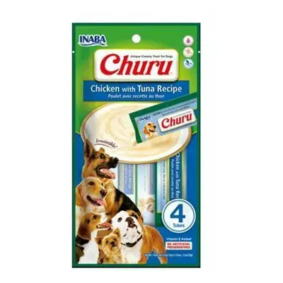 Churu Dog Chicken with Tuna 4x14g + Množstevní sleva