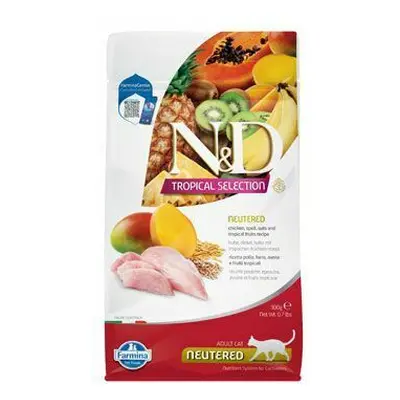 N&D TROPICAL SELECTION CAT Neutered Chicken 300g