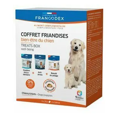 Francodex Pochoutka Box Well-being pro psy 3x75g + Množstevní sleva