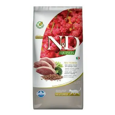 N&D Quinoa CAT Neutered Duck &Broccoli&Asparagus 5kg