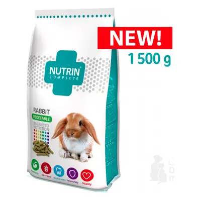 Nutrin Complete Králík Adult Vegetable 1500g