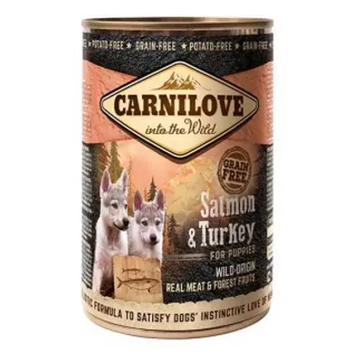 Carnilove Wild Meat Salmon & Turkey for Puppies 400g + Množstevní sleva