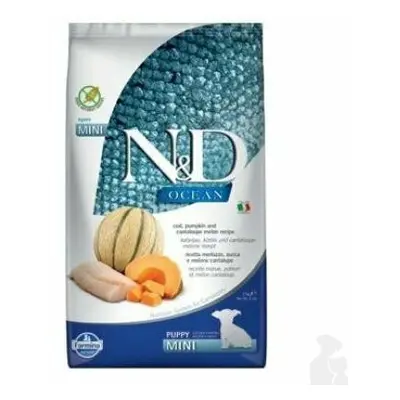 N&D OCEAN DOG Puppy Mini Codfish & Pumpkin&Melon 2,5kg