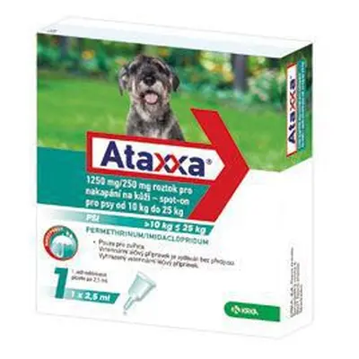 Ataxxa Spot-on Dog L 1250mg/250mg 1x2,5ml