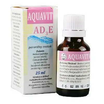 Aquavit AD3E sol 25ml