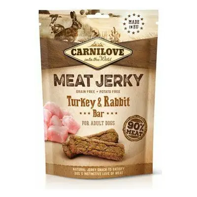 Carnilove Dog Jerky Rabbit&Turkey Bar 100g + Množstevní sleva