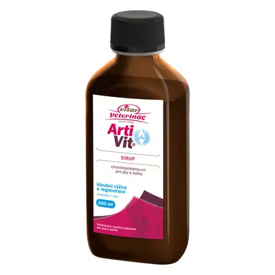 VITAR Veterinae ArtiVit Sirup 200ml 3 + 1 zdarma