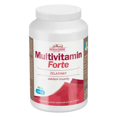 VITAR Veterinae Multivitamin Forte 40ks želé