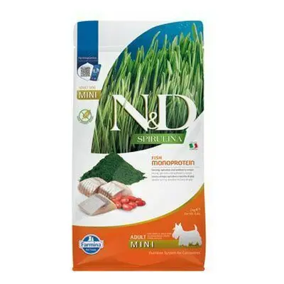 N&D SPIRULINA DOG Adult Mini Herring & Wolfberry 2kg