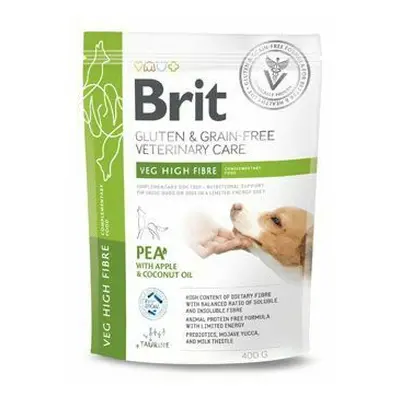 Brit VD Dog GF Veg High Fibre 400g