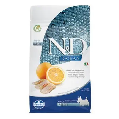 N&D OCEAN DOG Adult Mini Herring & Orange 800g