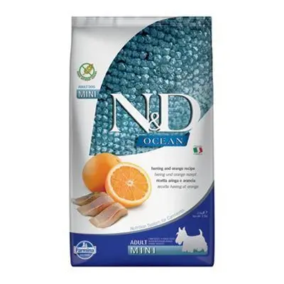 N&D OCEAN DOG GF Adult Mini Herring & Orange 2,5kg