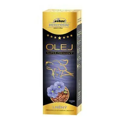 VITAR Veterinae Lněný olej 1000ml