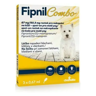 Fipnil Combo 67/60,3mg S Dog Spot-on 3x0,67ml