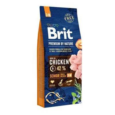 Brit Premium Dog by Nature Senior S+M 15kg