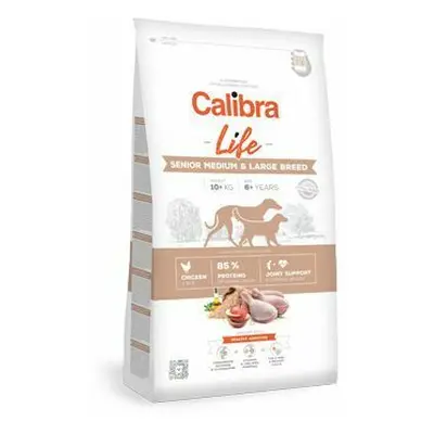 Calibra Dog Life Senior Medium&Large Chicken 12kg + pamlsky zdarma