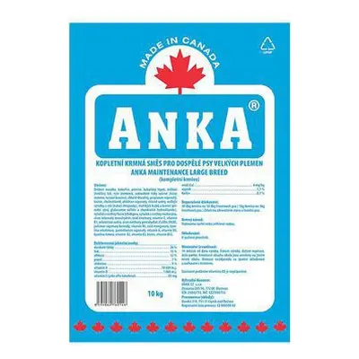 Anka Maintenance Large Breed 10kg