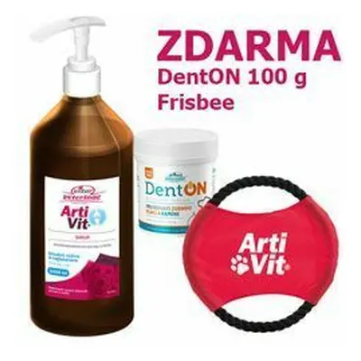 VITAR Veterinae ArtiVit Sirup 1000ml+DentON100+frisbee