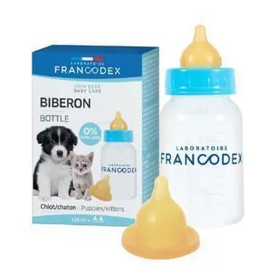 Francodex Láhev pro krmení štěňat a koťat 120ml