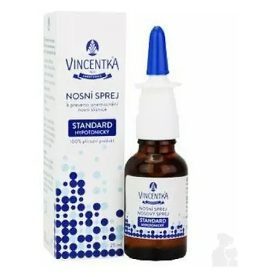 Vincentka nosní sprej Standard hypotonický 25ml