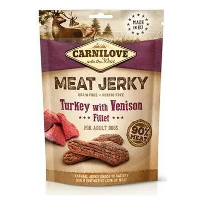 Carnilove Dog Jerky Venison&Turkey Fillet 100g + Množstevní sleva