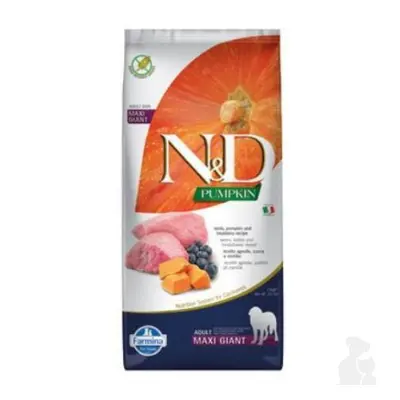 N&D Pumpkin DOG Adult Giant Lamb & Blueberry 12kg Konzerva N&D ZDARMA