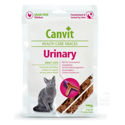 Canvit Cat Health Care Snack Urinary 100g + Množstevní sleva 3 + 1 zdarma