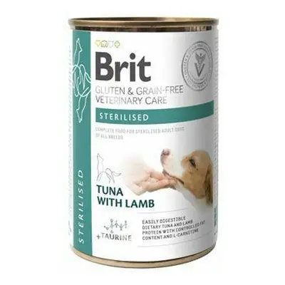 Brit VD Dog GF konz. Sterilised 400g