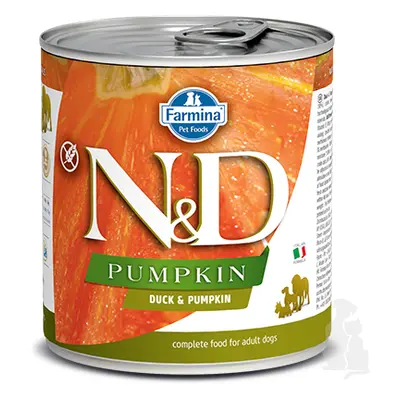 N&D DOG PUMPKIN Adult Duck & Pumpkin 285g + Množstevní sleva 1+1