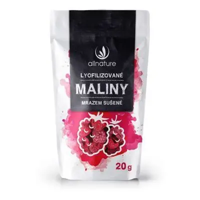 Allnature Malina sušená mrazem celá 20g