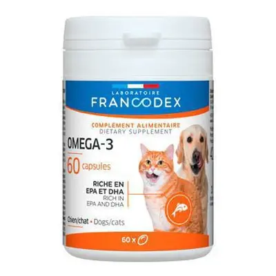 Francodex Omega 3 Capsules pes, kočka 60tab