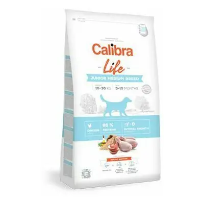 Calibra Dog Life Junior Medium Breed Chicken 2,5kg