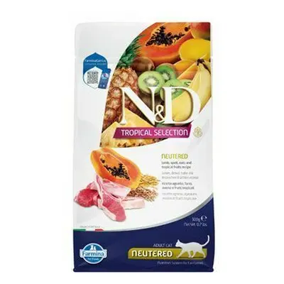 N&D TROPICAL SELECTION CAT Lamb Neutered 300g