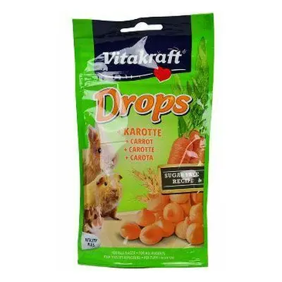 Vitakraft all Rodent poch. Carotties Drops 75g