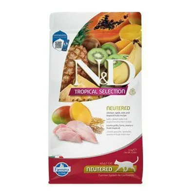 N&D TROPICAL SELECTION CAT Neutered Chicken 1,5kg