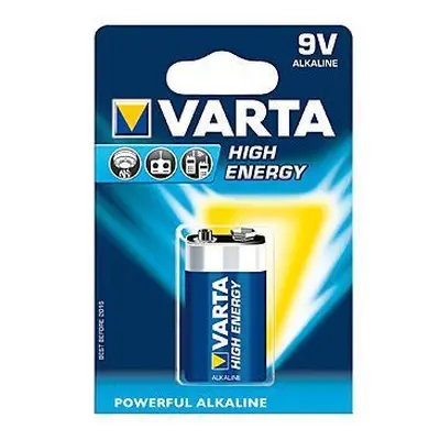 VARTA Baterie High Energy 9V 1ks