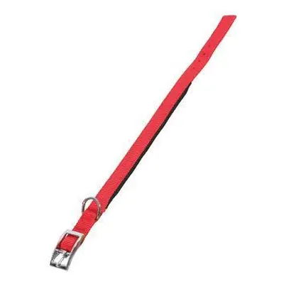 Obojek pes SOFT NYLON červený 20mm/45cm Zolux